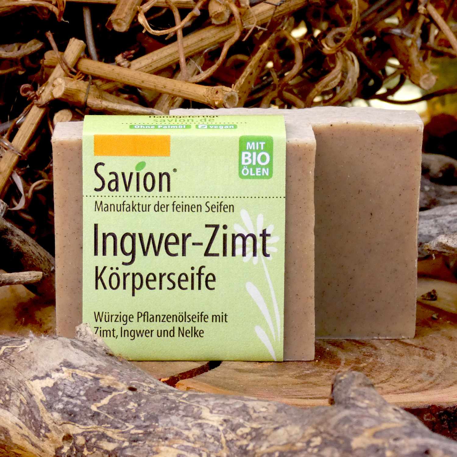 Ingwer-Zimt-Seife
