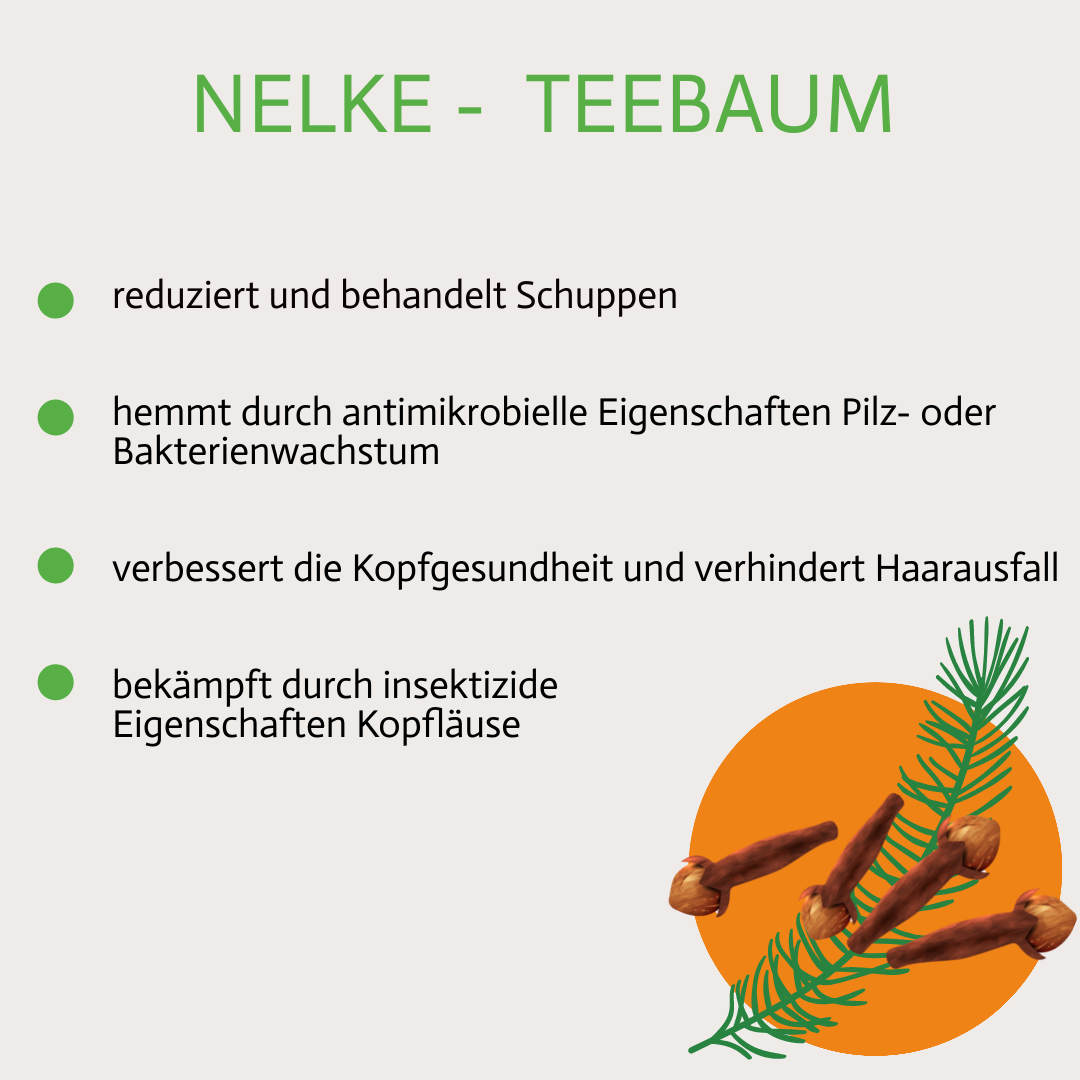 Haarseife Nelke-Teebaum