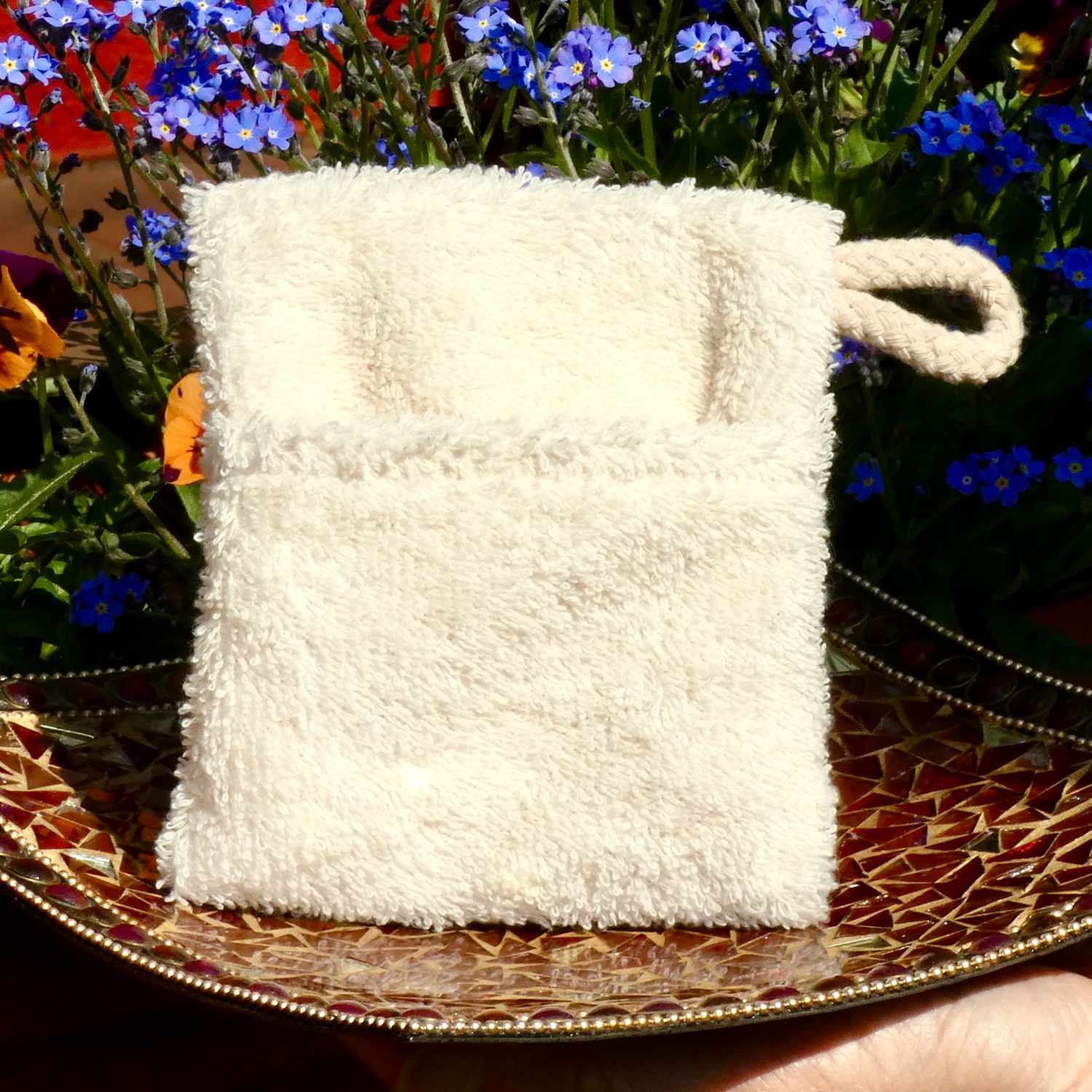Seifensäckchen aus Bio-Baumwolle
